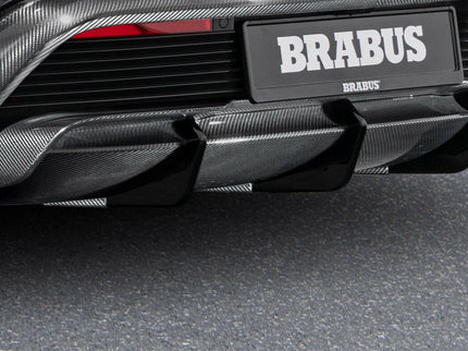 CARBON REAR SKIRT INSERT FOR PORSCHE TAYCAN