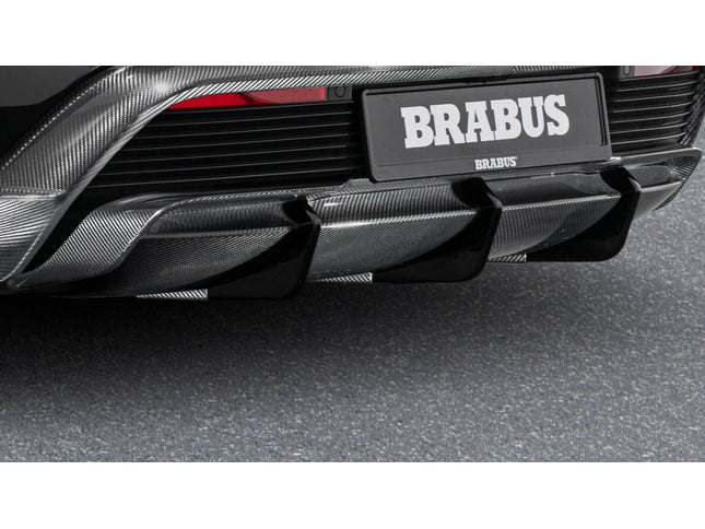 CARBON REAR SKIRT INSERT FOR PORSCHE TAYCAN
