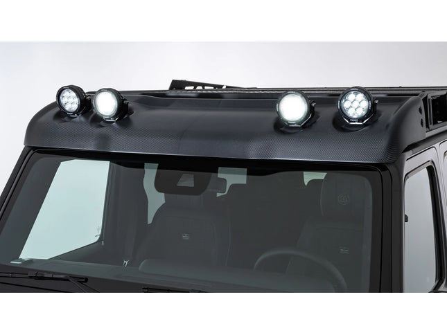 CARBON WIND DEFLECTOR WITH LED HEADLIGHTS FOR W 463A – G 350 - G 500