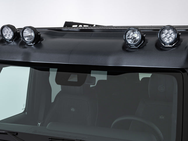 CARBON WIND DEFLECTOR WITH LED HEADLIGHTS FOR W 463A – AMG G 63 4x4²