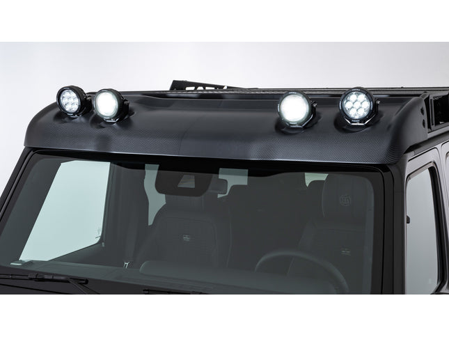 CARBON WIND DEFLECTOR WITH LED HEADLIGHTS FOR W 463A – AMG G 63 4x4²