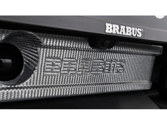 CENTERED CARBON FRONT FASCIA ATTACHMENT FOR PORSCHE TAYCAN