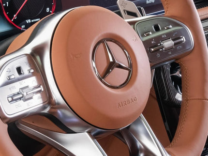 COMPLETION PACKAGE: LEATHER STEERING WHEEL & DASHBOARD FOR W 463A – AMG G 63