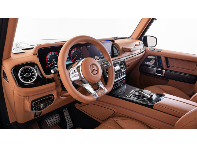 COMPLETION PACKAGE: LEATHER STEERING WHEEL & DASHBOARD FOR W 463A – G 350 - G 500