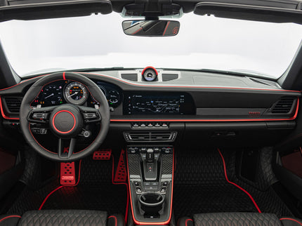 BRABUS GLAZED TRIM PARTS INTERIOR FOR PORSCHE 911 TURBO