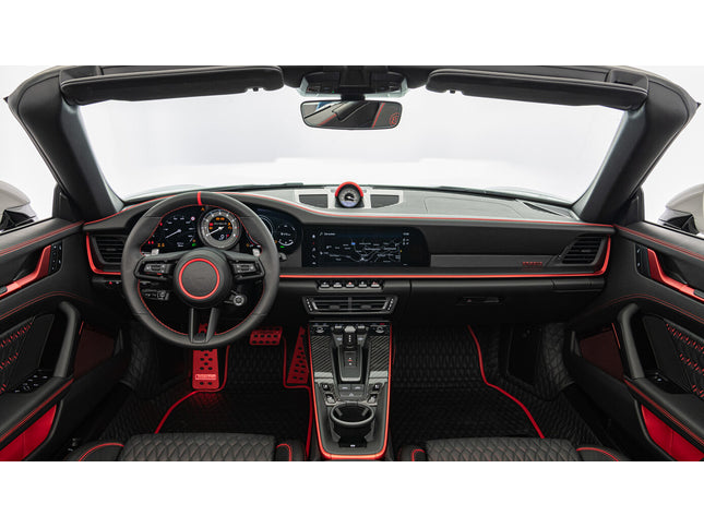 BRABUS GLAZED TRIM PARTS INTERIOR FOR PORSCHE 911 TURBO