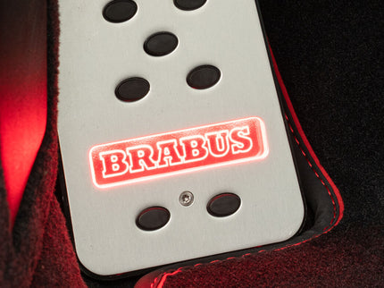 ILLUMINATED FOOT REST FOR PORSCHE 911 TURBO