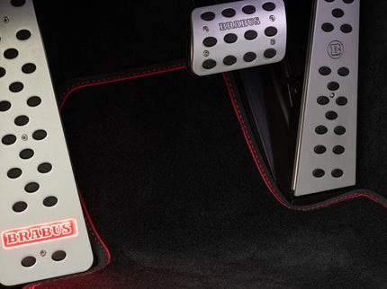 ALUMINUM PEDAL PADS FOR PORSCHE 911 TURBO