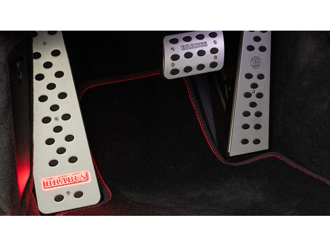 ALUMINUM PEDAL PADS FOR PORSCHE 911 TURBO
