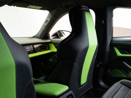 LEATHER BACKS FRONT SEATS FOR PORSCHE TAYCAN