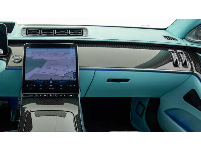 LEATHER DASHBOARD UNDERPANELING FOR W 223 - AMG LINE