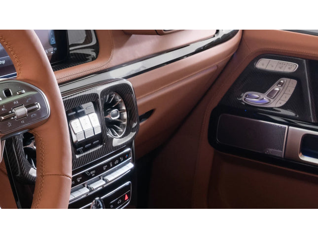LEATHER DASHBOARD UNDERPANELING FOR W 463A – AMG G 63 4x4²