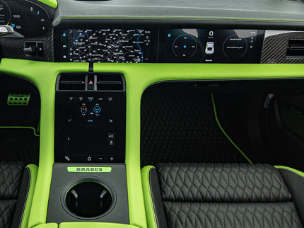 LEATHER DASHBOARD UNDERPANELING FOR PORSCHE TAYCAN