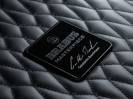 LEATHER FLOOR MATS QUILTED FOR PORSCHE TAYCAN