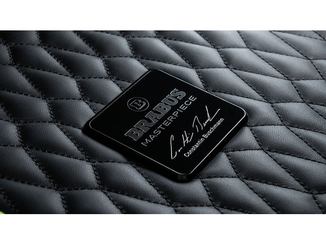 LEATHER FLOOR MATS QUILTED FOR PORSCHE TAYCAN