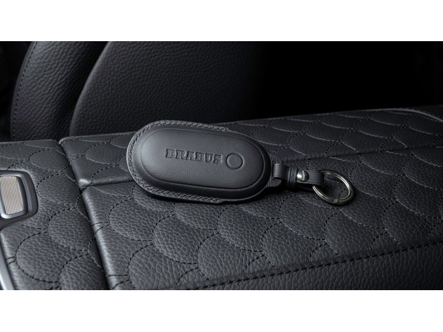 LEATHER KEY COVER BLACK FOR W 223 – AMG LINE