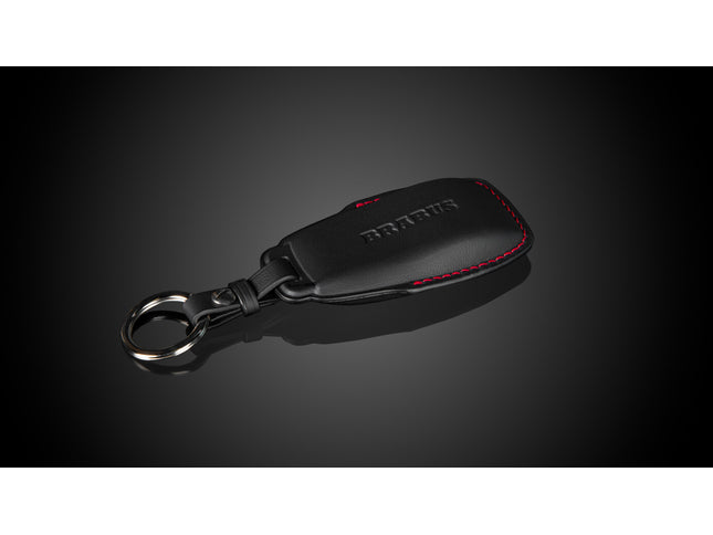 LEATHER KEY COVER BLACK-RED FOR W 463A – AMG G 63 4x4²