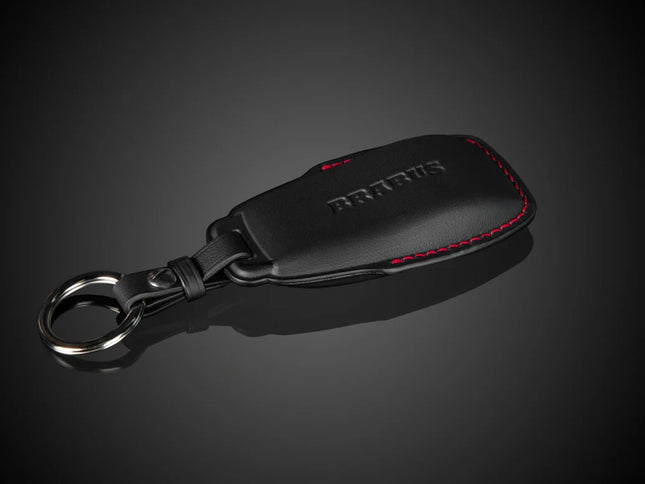 LEATHER KEY COVER BLACK-RED FOR W 463A – G 350 - G 500