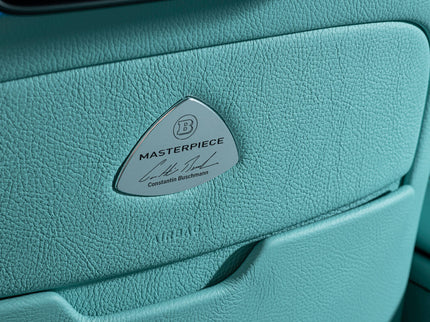 LEATHER SEAT BACK COVERS FRONT SEATS FOR W 223 - AMG LINE