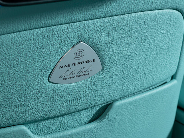 LEATHER SEAT BACK COVERS FRONT SEATS FOR W 223 - AMG LINE