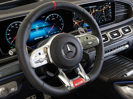 LEATHER STEERING WHEEL IMPACT ABSORBER FOR X 167 – AMG GLS 63
