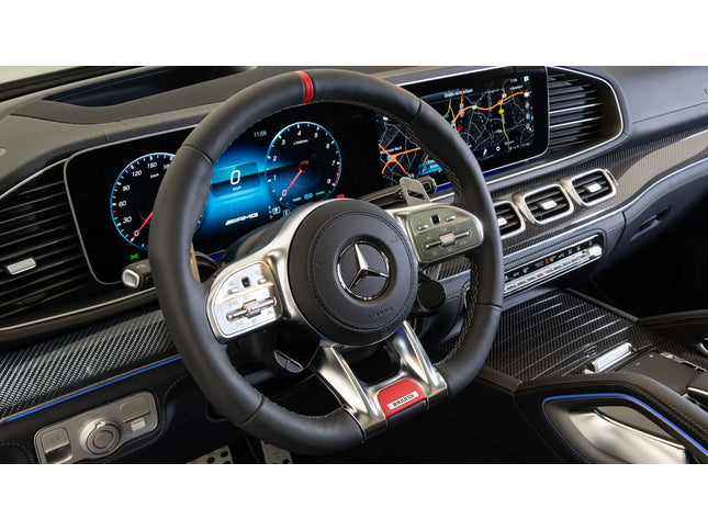 LEATHER STEERING WHEEL IMPACT ABSORBER FOR X 167 – AMG GLS 63