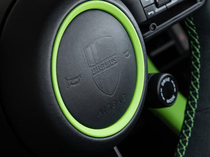 LEATHER STEERING WHEEL IMPACT ABSORBER FOR PORSCHE TAYCAN