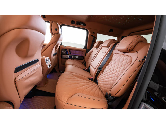 LEATHER-TRIMMED A-, B-, C- AND D-PILLARS FOR W 463A – G 350 - G 500