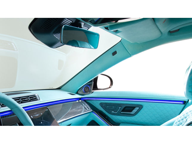 LEATHER-TRIMMED A-, B-, AND C- PILLARS FOR W 223 - AMG LINE