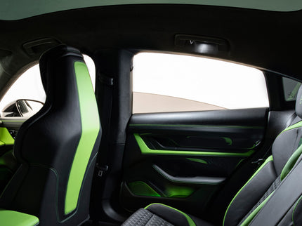 LEATHER-TRIMMED A-, B-, AND C-PILLARS FOR PORSCHE TAYCAN