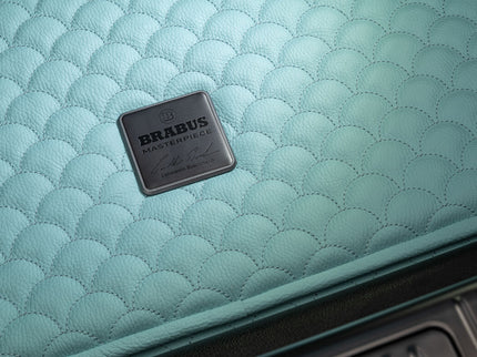 LEATHER TRUNK MAT QUILTED FOR W 223 - AMG LINE