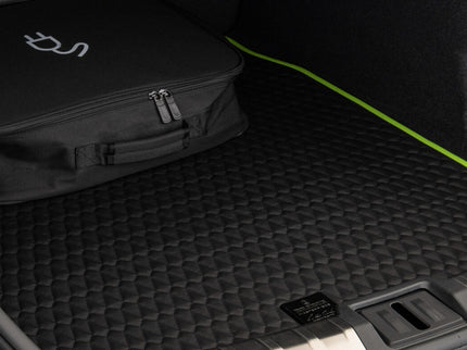 LEATHER TRUNK MAT QUILTED FOR PORSCHE TAYCAN