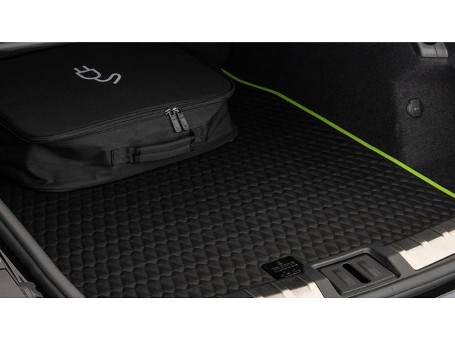 LEATHER TRUNK MAT QUILTED FOR PORSCHE TAYCAN