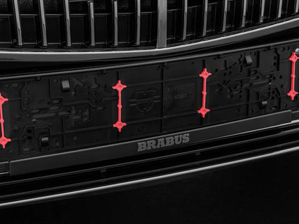 BRABUS LICENSE PLATE HOLDER FOR PORSCHE 911 TURBO
