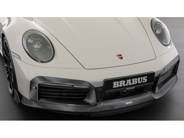 CARBON FRONT FASCIA INSERTS FOR PORSCHE 911 TURBO