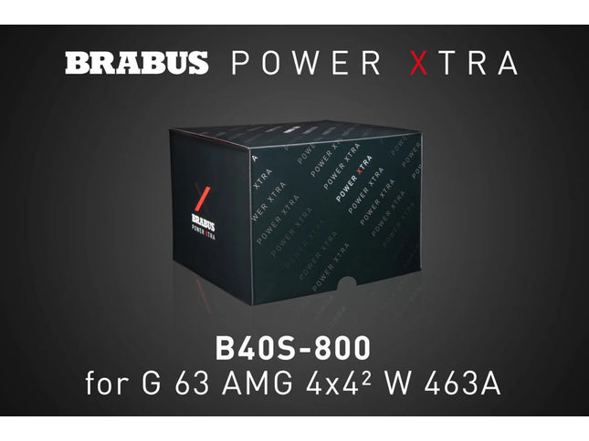 POWERXTRA B40S-800 FOR W 463A – AMG G 63 4x4²