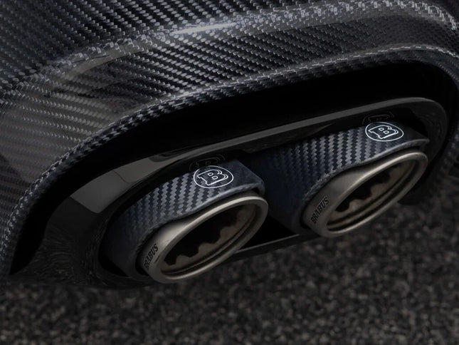 VALVE CONTROLLED SPORTS EXHAUST SYSTEM WITH CARBON TITANIUM TAILPIPES FOR V 167 – AMG GLE 63
