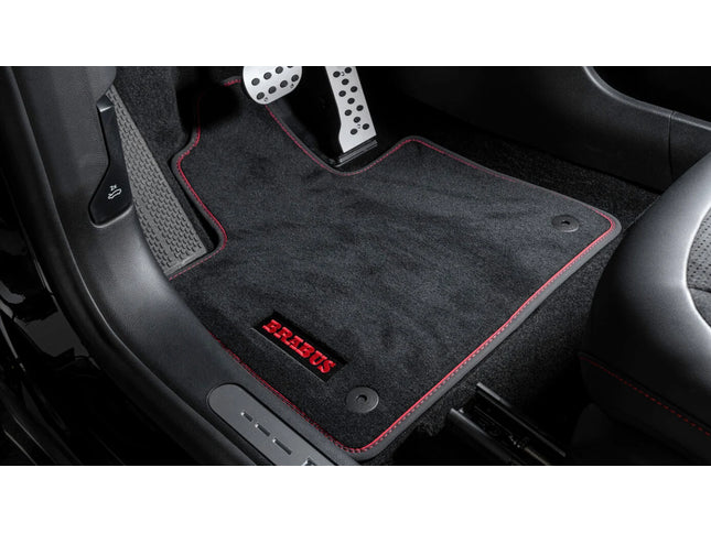 VELOUR FLOOR MATS FOR SMART #1 BRABUS