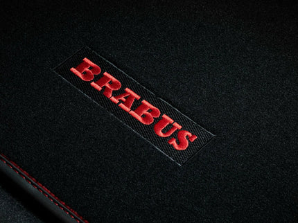 VELOUR FLOOR MATS BLACK FOR PORSCHE 911 TURBO