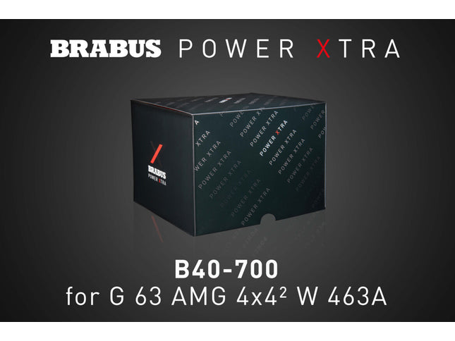 POWERXTRA B40-700 FOR W 463A – AMG G 63 4x4²